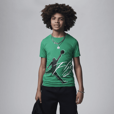 Tee-shirt Jordan Halftone Flight Tee pour ado (garçon)