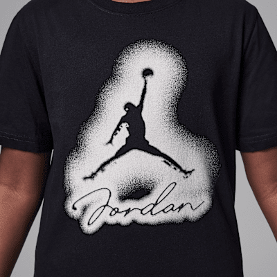 Playera Jordan aerografiada para niños talla grande Jordan MVP