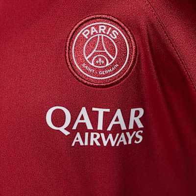 4e tenue de survêtement de foot en maille Jordan Dri-FIT Paris Saint-Germain Strike pour enfant