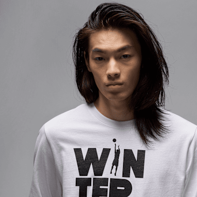 ジョーダン ウインターカップ 2024 メンズ ロングスリーブ Tシャツ