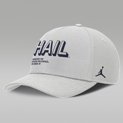 Michigan On-Field Primetime Rise Men's Jordan Brand College Adjustable Hat