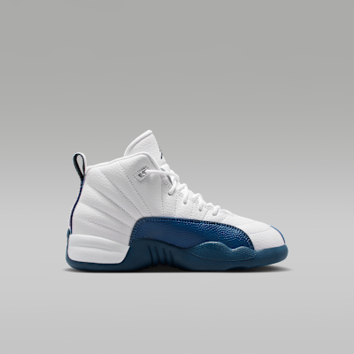 Jordan 12 Retro "French Blue" Little Kids' Shoes