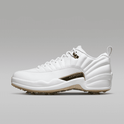 Air jordan 12 retro new arrivals white gold
