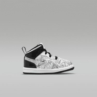 Jordan 1 Mid SE Baby/Toddler Shoes