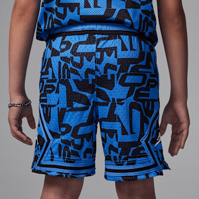 Shorts deportivos Diamond estampados MJ para niños talla grande Jordan Dri-FIT