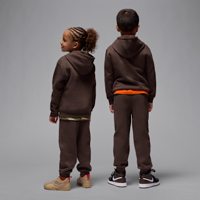 Tvådelat set Jordan Brooklyn Fleece med huvtröja för barn