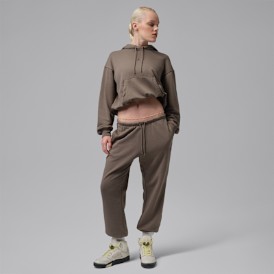 Sudadera con gorro de tejido Fleece Dri-FIT para mujer Jordan Sport Crossover