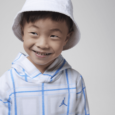 Conjunto de sudadera con gorro sin cierre para los días festivos de 2 piezas infantil Jordan Brooklyn Essentials