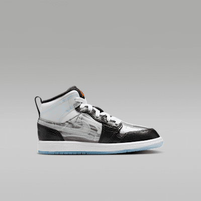 Jordan 1 Mid Sneaker School Little Kids' Shoes
