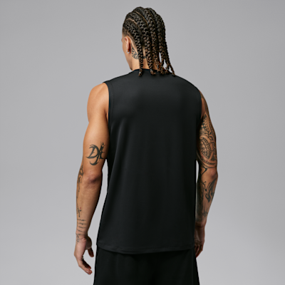 Jordan Sport Flightweight Dri-FIT Kolsuz Erkek Üstü görsel 2