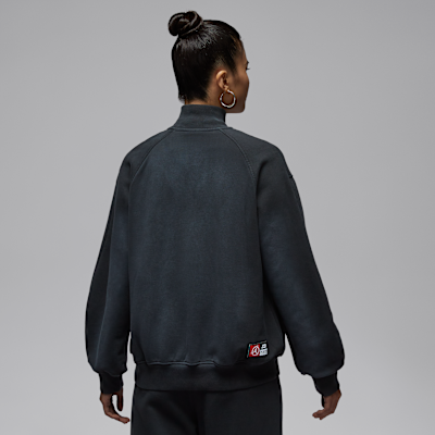 조던 플라이트 클럽 여성 플리스 쿼터집 풀오버