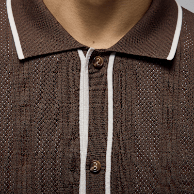 Jordan Sport Men's Short-Sleeve Golf Sweater Top