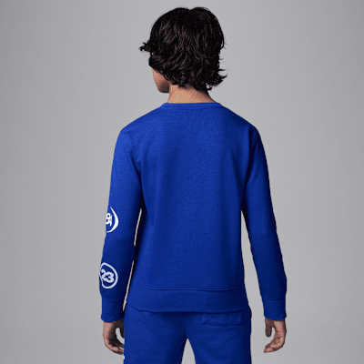 Jordan Big Kids' 1984 French Terry Jumpman Crew
