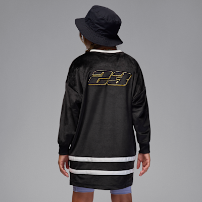 Vestido de veludo Jordan Mountainside Júnior