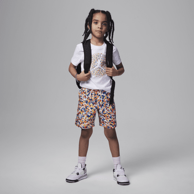 Jordan MJ Essentials Poolside Little Kids' Printed Shorts