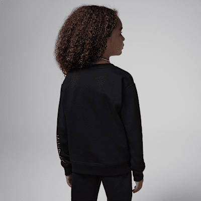 Playera de cuello redondo para niños talla pequeña Jordan "See Me Shine"