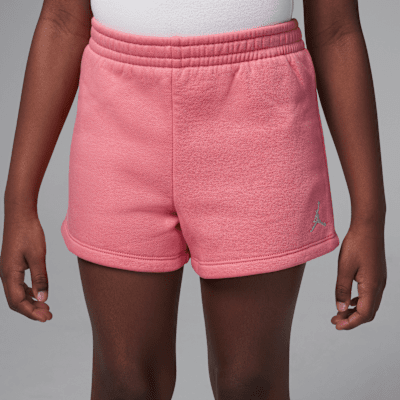 Σετ δύο τεμαχίων με φλις σορτς Jordan Brooklyn Essentials για μικρά παιδιά