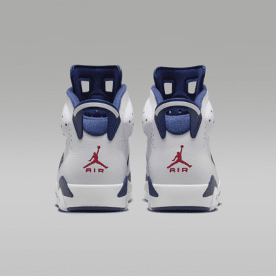 Air Jordan 6 Retro 'White and Midnight Navy' Men's Shoes