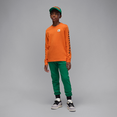 Jordan Essentials Big Kids' Baseline Long Sleeve T-Shirt