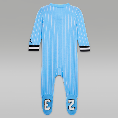 Jordan 23-heldragt i jersey med fødder til babyer (0-9 mdr.)