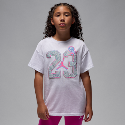Jordan Blue Jeans and Bling Big Kids' T-Shirt