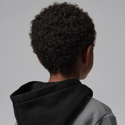 Jordan Brooklyn Fleece belebújós, kapucnis pulóverekből álló kétrészes szett kisgyerekeknek