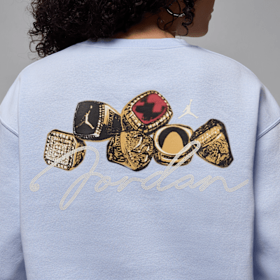 Jordan Brooklyn Fleece Women's Crew-Neck Sweatshirt