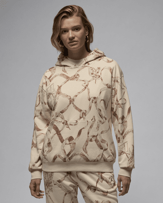 Женские  Jordan Brooklyn Fleece Printed Pullover