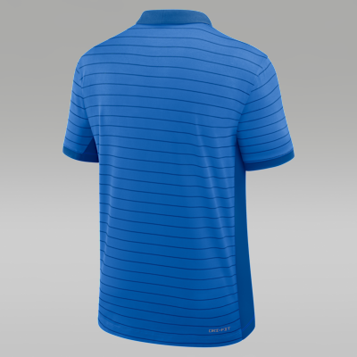 UCLA Sideline Victory Stripe Men's Jordan Brand Dri-FIT College Polo