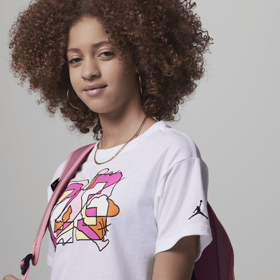 Playera para niños talla grande Jordan Jumpman Street Style Tee