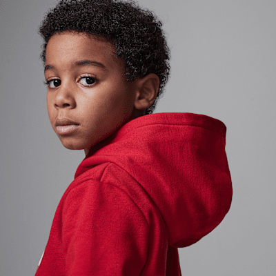 Sudadera con gorro navideña para niños talla pequeña Air Jordan 1