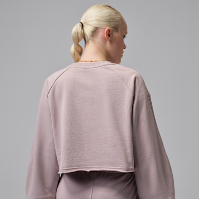 Jordan Flight Fleece Women's Mod-Crop Crew-Neck Sweatshirt