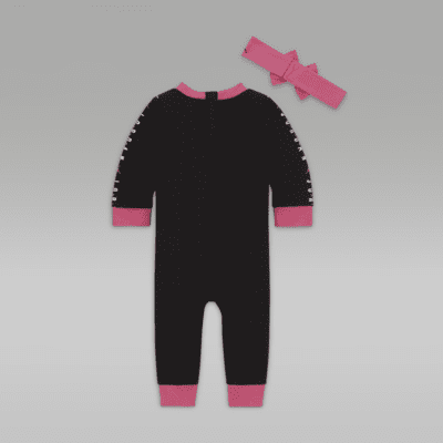 Jordan Holiday Shine Gliter Coverall Mono - Bebé (3-6M)