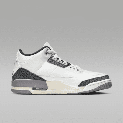 รองเท้าผู้ชาย Air Jordan 3 Retro "Cement Grey"