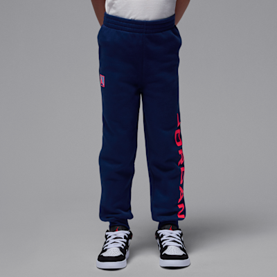 Σετ δύο τεμαχίων Baseline με φλις μπλούζα με κουκούλα Jordan Essentials για μικρά παιδιά