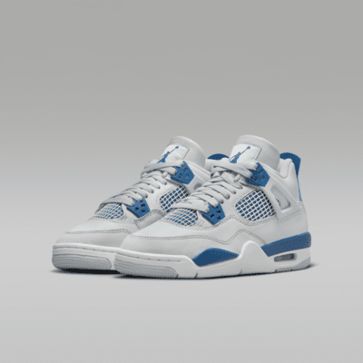Air Jordan 4 Retro "Industrial Blue" Big Kids' Shoes