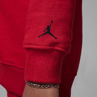 Sudadera con gorro navideña para niños talla pequeña Air Jordan 1