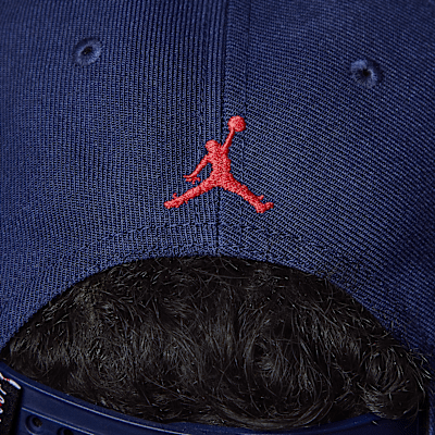 Gorra de visera plana para niños talla grande Jordan Paris Saint-Germain