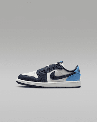 Детские кроссовки Jordan 1 Retro Low "Obsidian" Little Kids'