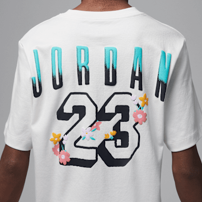 T-shirt oversize Summer Bloom Jordan – Ragazzo/a