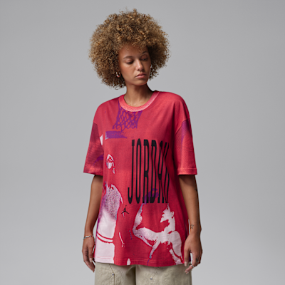 Jordan Flight Women's Oversized Graphic T-Shirt from Nike - $45