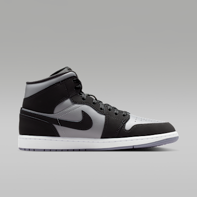 Jordan Air Jordan 1 Mid Erkek Ayakkabısı görsel 3