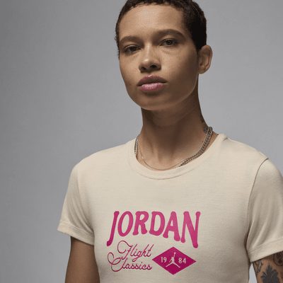 Playera con gráficos para mujer Jordan