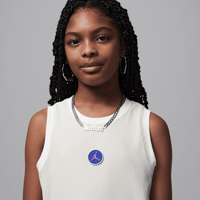 Jordan Big Kids' "She Takes Flight" Ribbed Dress