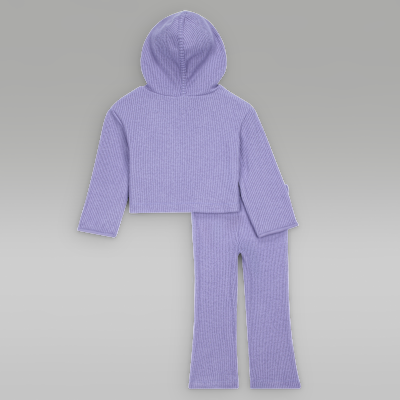 Jordan Baby (12-24M) Heir To The Crown 2-Piece Ribbed Pullover Set