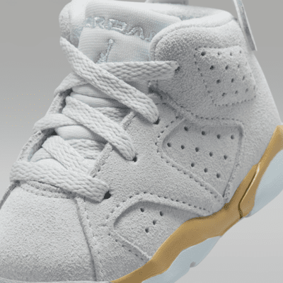 Tenis para bebé e infantil Jordan 6 Retro "Pearl"