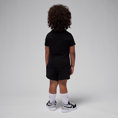 Conjunto de shorts de 2 piezas de French Terry infantil Jordan Brooklyn Essentials