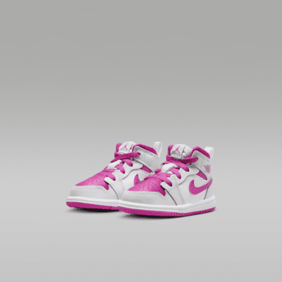 Jordan 1 Mid Schuh für Babys und Kleinkinder