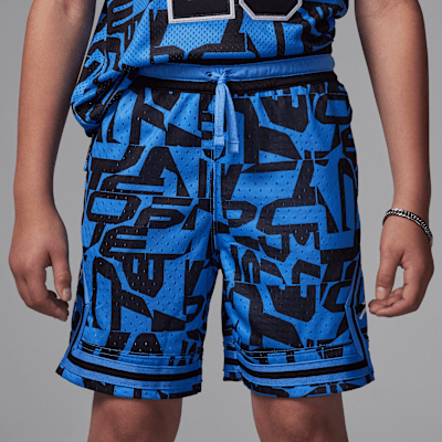 Shorts deportivos Diamond estampados MJ para niños talla grande Jordan Dri-FIT