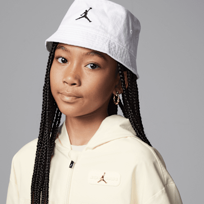 Felpa in tessuto con cappuccio e zip a tutta lunghezza Crafted Utility Jordan – Ragazzo/a